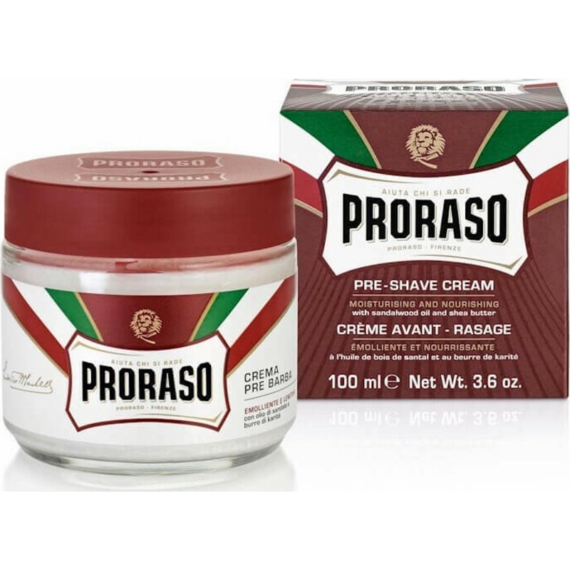 Proraso Red Pre-Shaving Cream 100ml