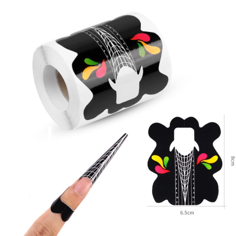 Φόρμες Τεχνητών Νυχιών Ρολό Πεταλούδα 100 τεμ.