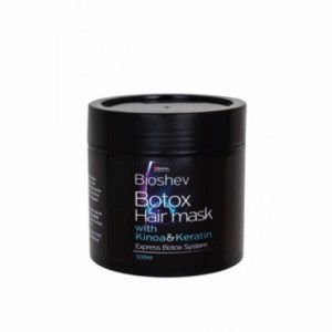 Bioshev Botox Hair Mask - Kinoa & Keratin 500 ml