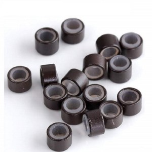 Micro Rings Σιλικόνης Καφέ