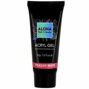 Aloha Acryl Gel UV/LED 30 gr – Peachy Nude (Φυσικό ροδακινί)